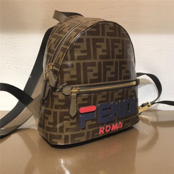 Fendi Black FF Backpack - Image 6