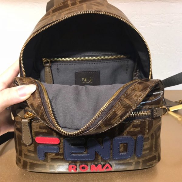 Fendi Black FF Backpack - Image 7