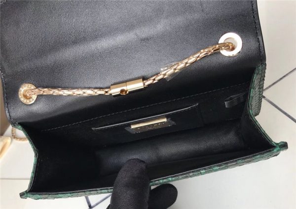 bvlgari python bag green - Image 7