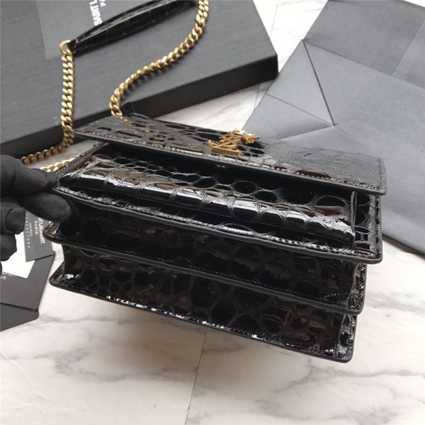 ysl patent sunset bag - Image 3