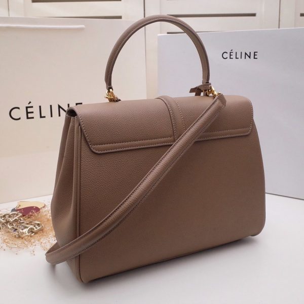 Celine Medium 16 Bag in Satinated Calfskin - Image 2