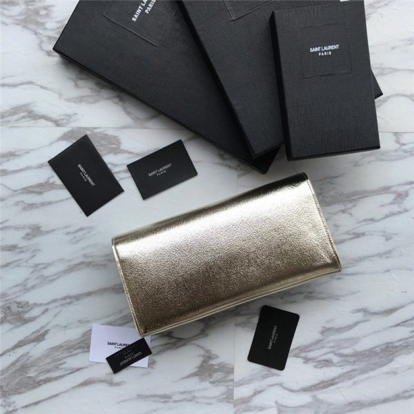 ysl clutch bag gold - Image 3