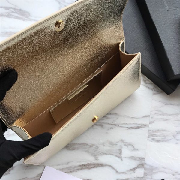 ysl clutch bag gold - Image 6