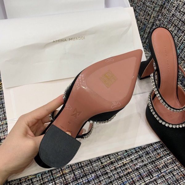 Amina Muaddi Heels sandals - Image 8
