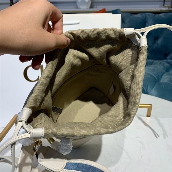 chloe roy bucket bag white - Image 8