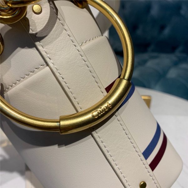 chloe roy bucket bag white - Image 4