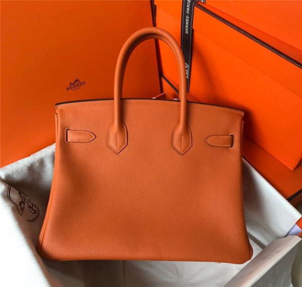 hermes birkin 30 orange - Image 9
