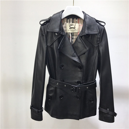 burberry leather jacket