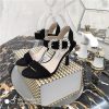 jimmy choo crystal high heel sandals