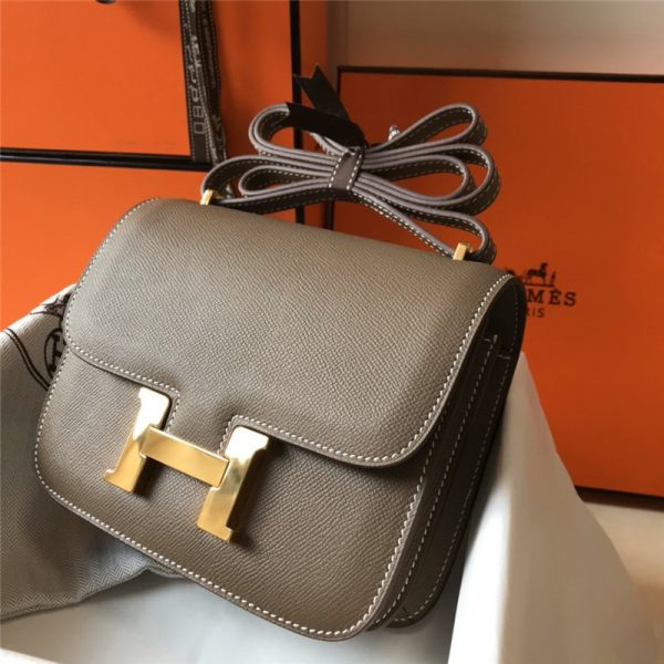 Hermes Constance 23 Bag gray