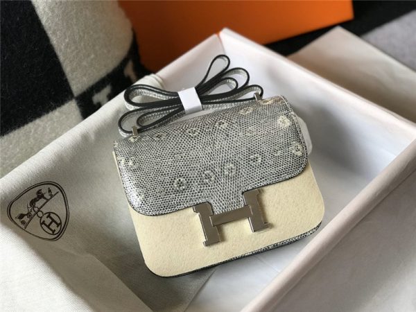 Hermes Constance Bag 18 Ombre Lizard Gold Hardware New - Image 5