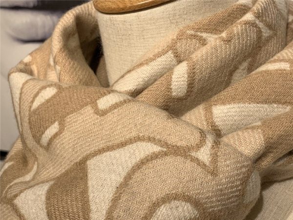 burberry cashmere shawl Brown - Image 6