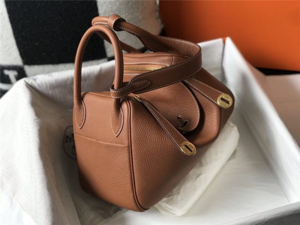 hermes Lindy 30 Bag Orange - Image 6