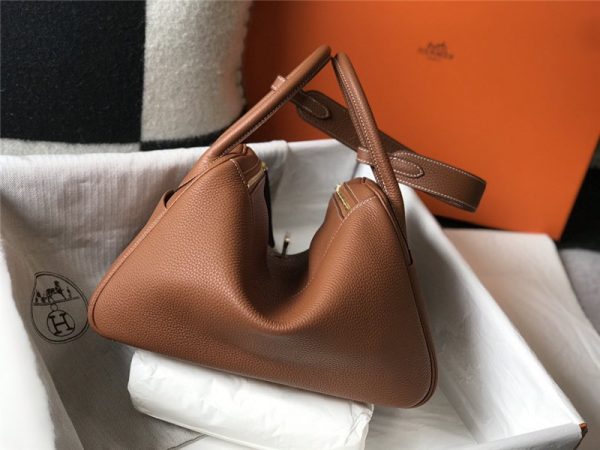 hermes Lindy 30 Bag Orange - Image 7