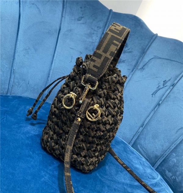 fendi drawstring bag weave - Image 3
