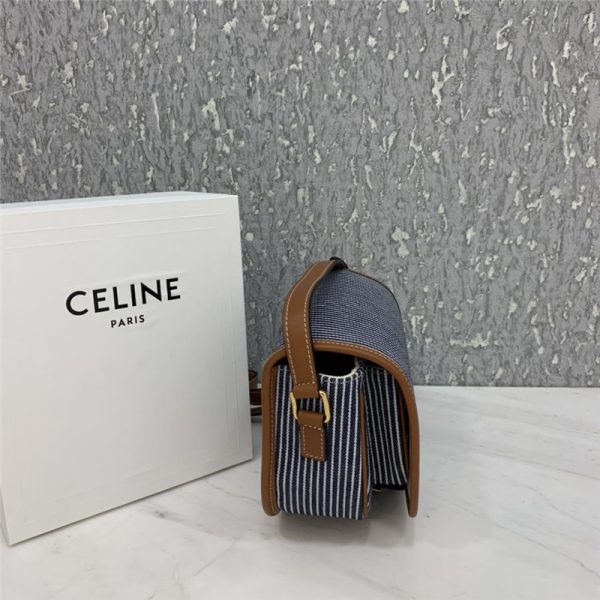 celine folco triomphe canvas medium handbag replica bags - Image 5