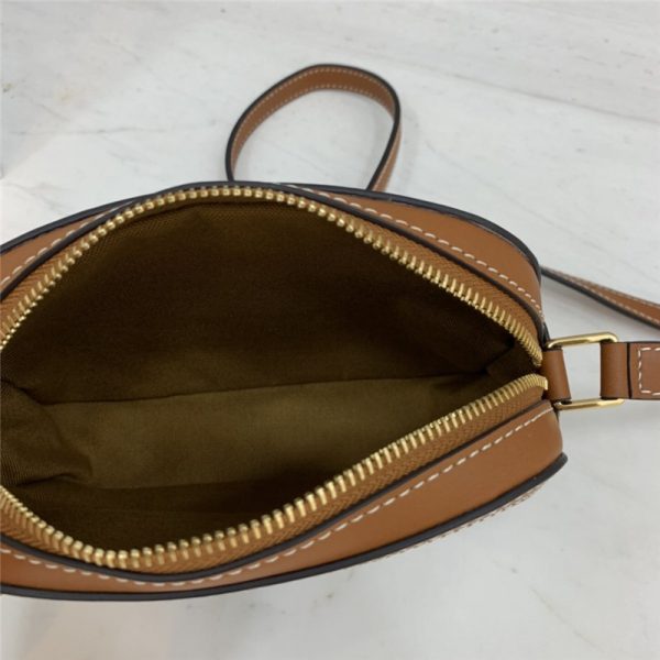 celine small camera bag in triomphe canvas replica bags - Image 9