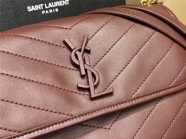 ysl niki leather shoulder bag pink - Image 6