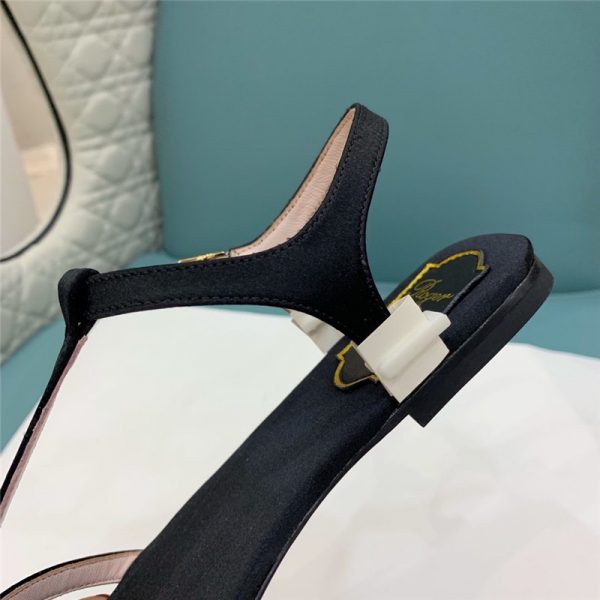 roger vivier SS Pearl Rhinestone Sandals - Image 6