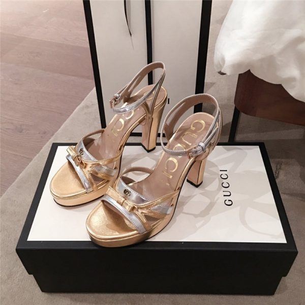 Gucci heels sandals womens