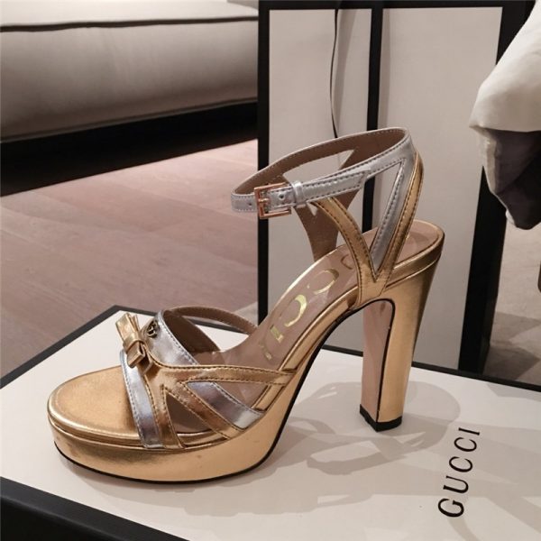 Gucci heels sandals womens - Image 5