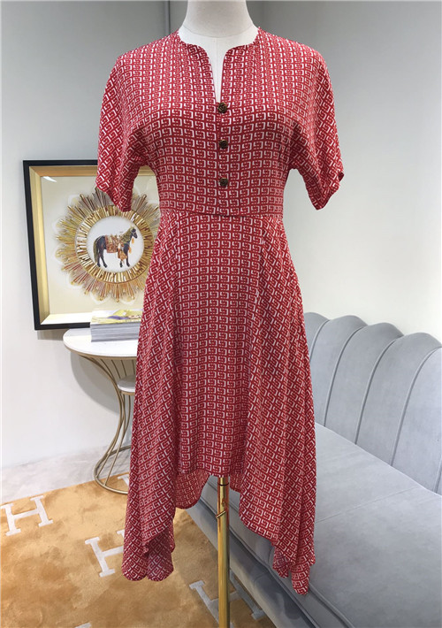 gucci gg silk dress