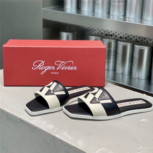 roger vivier sandals black