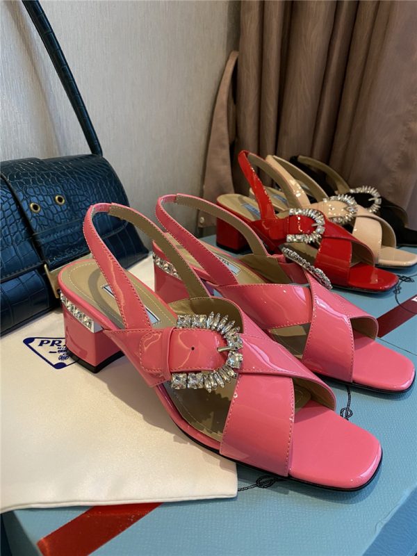prada sandals women pink - Image 5