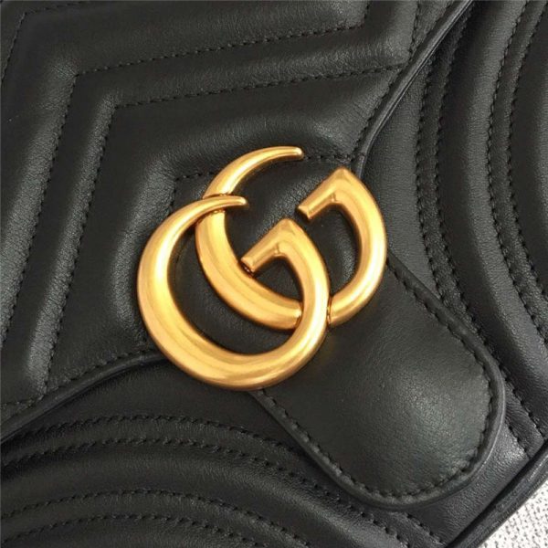 gucci gg marmont bag black - Image 4