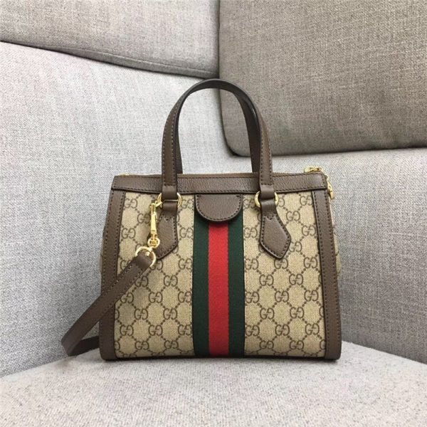 Ophidia Small GG Supreme Canvas Tote Bag - Image 3
