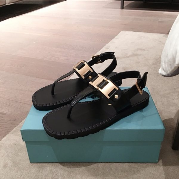 Prada sandals women black