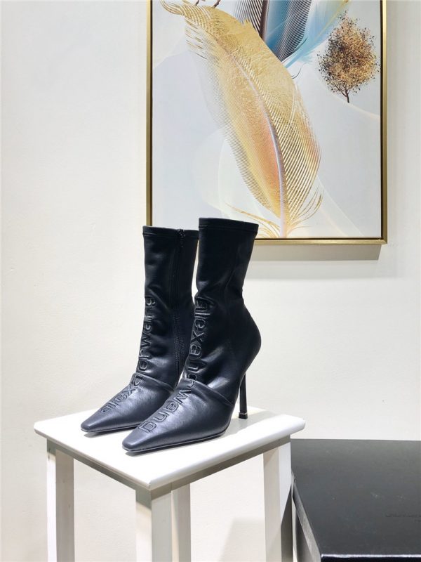 alexander wang heels boots