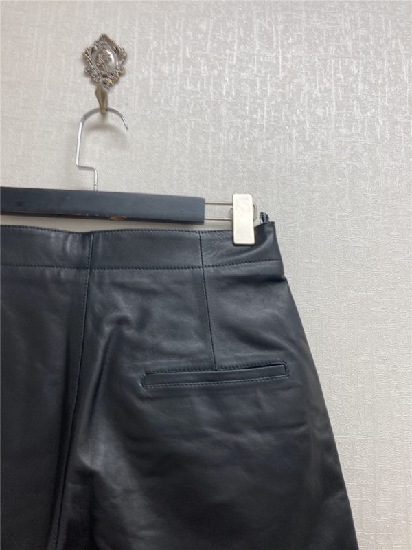 dior leather shorts replica clothing - Image 4