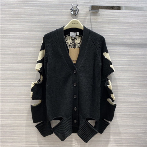 burberry sweater cardigan