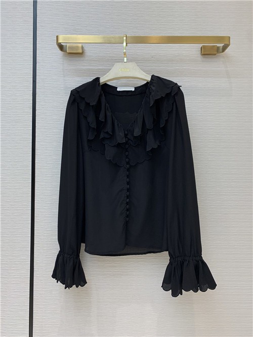 chloe silk shirt replica clothing