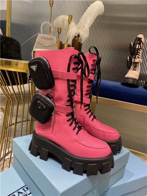 prada monolith boots replica shoes