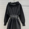 alexander wang hooded sweater dress