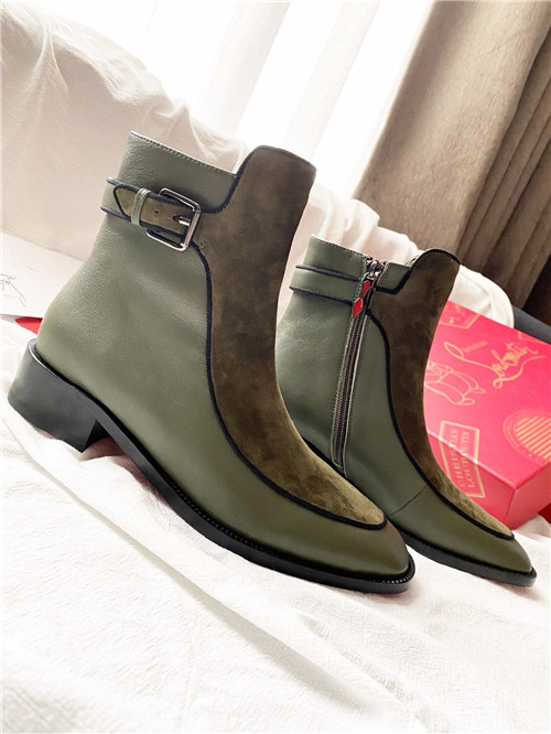 christian louboutin red bottoms boots