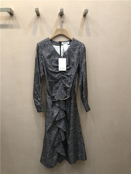 max mara silk dress