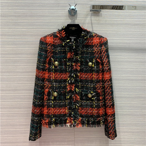 balmain coat women