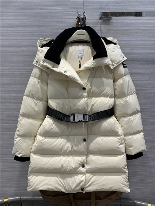 burberry hooded down jacket