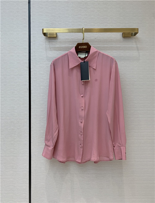 gucci gg silk shirt