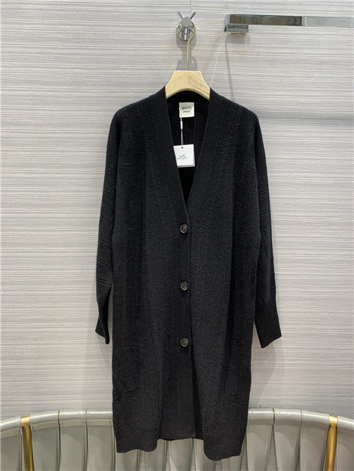 hermes cashmere cardigan