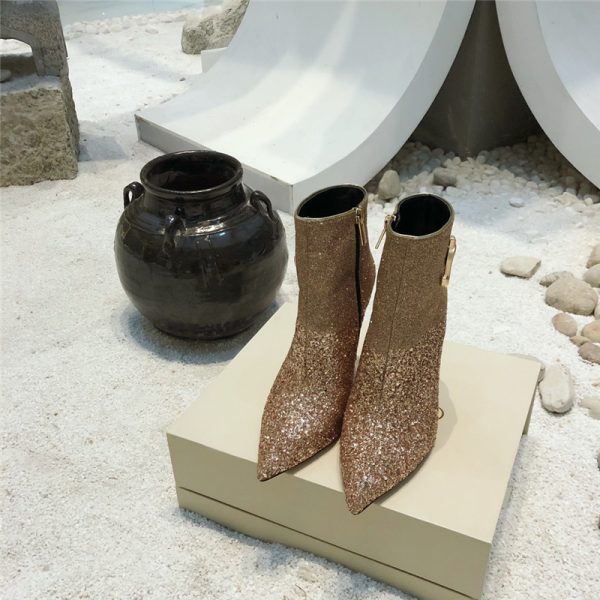 jimmy choo high heel ladies ankle boots - Image 8