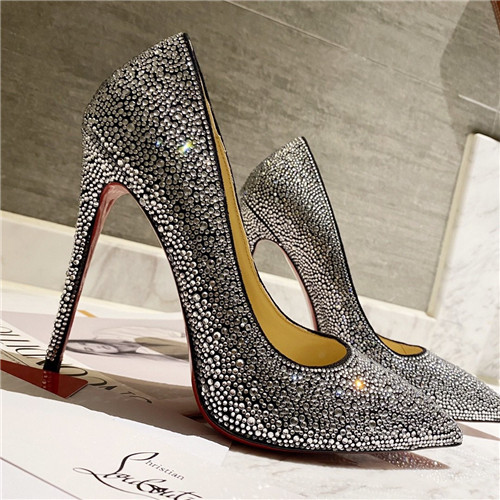 christian louboutin diamond heels