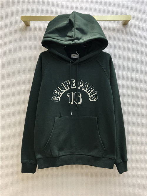 celine hooded sweatshirt