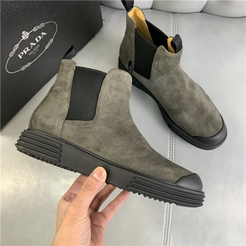 Prada mens high top platform shoes