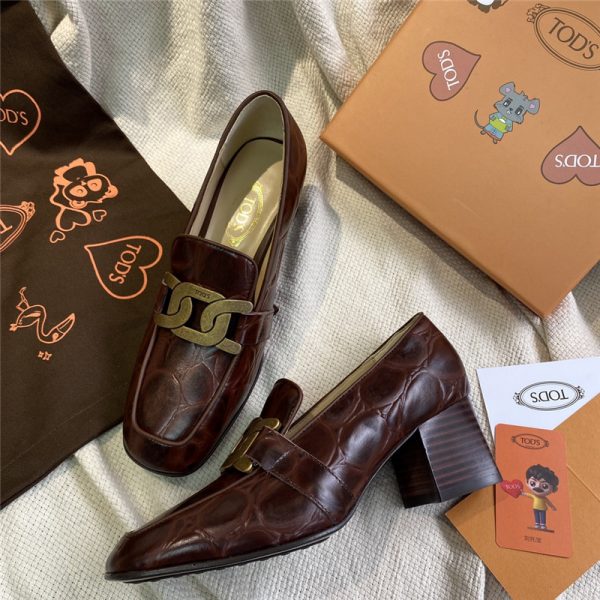 tod’s kate pumps leather loafers