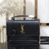 ysl medium sunset bag black