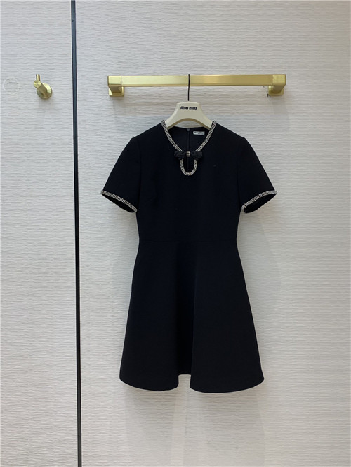 miumiu pearl leader dress